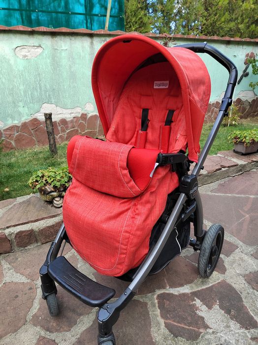Детска количка Peg-Perego Carrello Book plus S, 3 в 1, цвят Sunset