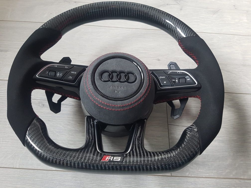 Volan-Carbon-Alcantara-Audi-RS-A3-A4-A5-B8-B8.5-A6-A7-C7-Q3-Q5-Q7-Nou