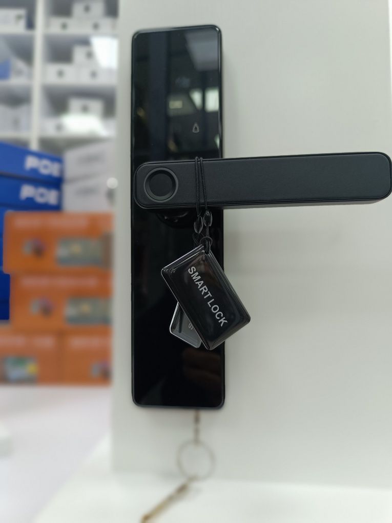 Умный замок INTELLIGENT LOCK  автономный на 6 ти батарейках,