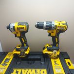 Нов безчетков комплект Dewalt DCK266P2  DCF887 и DCD796