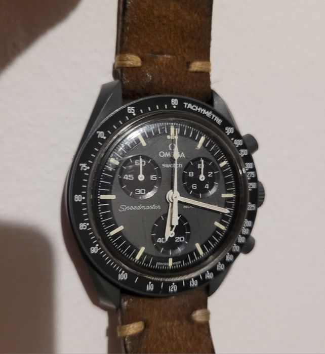 Swatch Omega chronograph quart