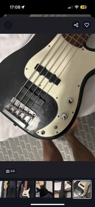 Бас Гитара, почти новая
