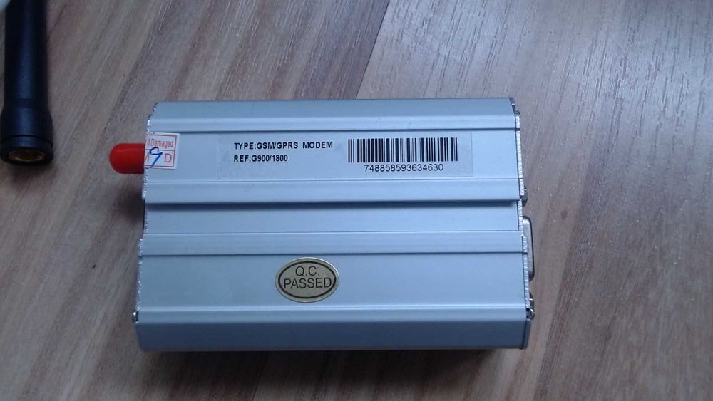 Modem Wavecom Fastrak M1306B, GSM/GPRS, USB-RS232, 9 pini, fără audio