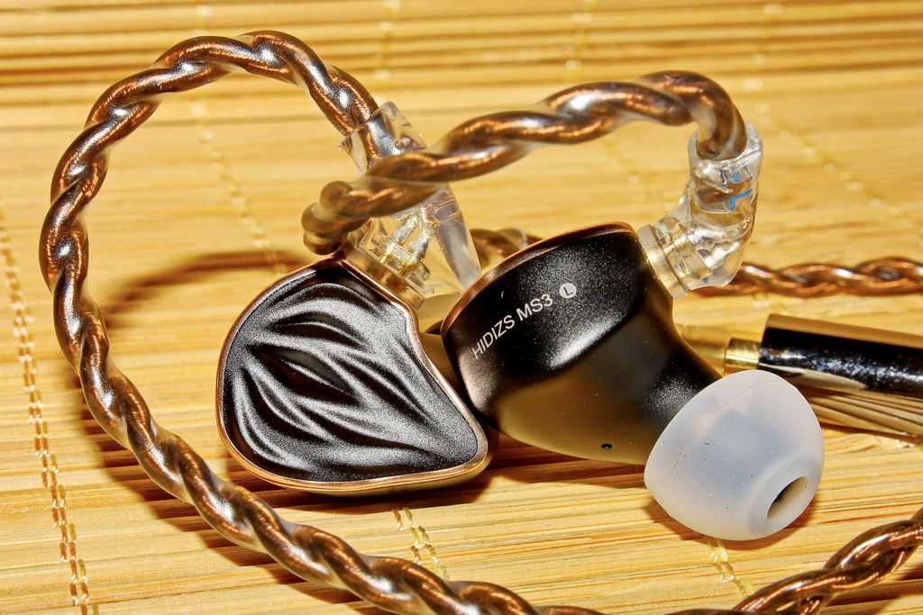 Hidizs MS3 2BA+1DD Hybrid 3 Drivers Casti HiFi In-Ear Monitors, Ca Noi