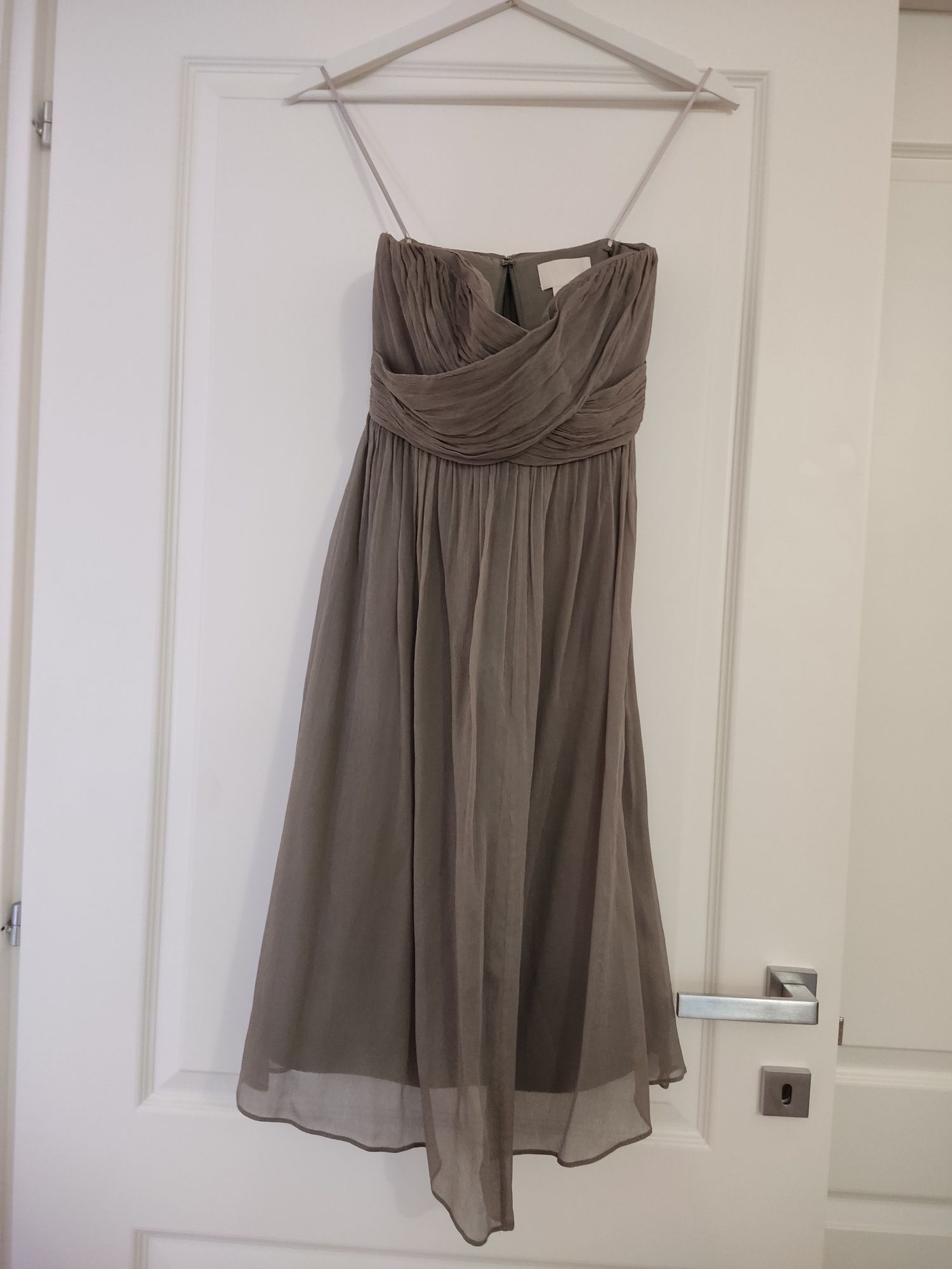 Rochie eveniment cocktail seara ocazie matase naturala J Crew