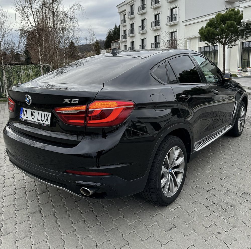 BMW X6 2015 xDrive F16/3.0d/Interior Cognac/Faruri Led/Lane&Side Assis