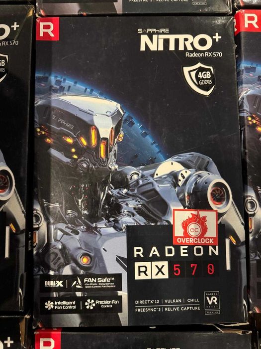 Vand 12 buc Saphire Nitro+ RX 570 4GB