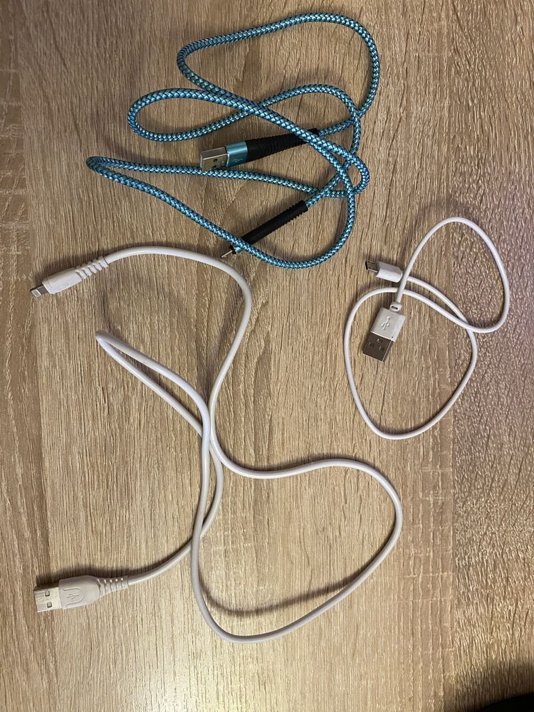 Продам кабели usb. Lightinng и microusb. Шнур lightning и микро usb