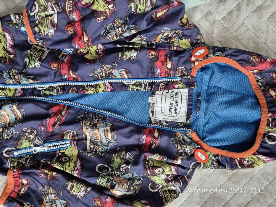 Якета за момче рр. 98, рр. 104, рр. 110