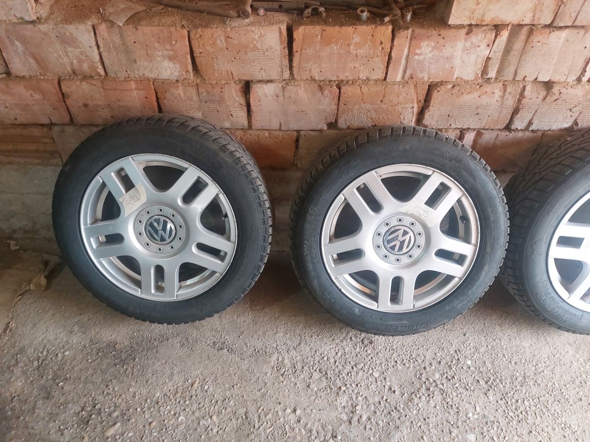Продавам алуминиеви джанти RONAL 16” 5x100 с гуми