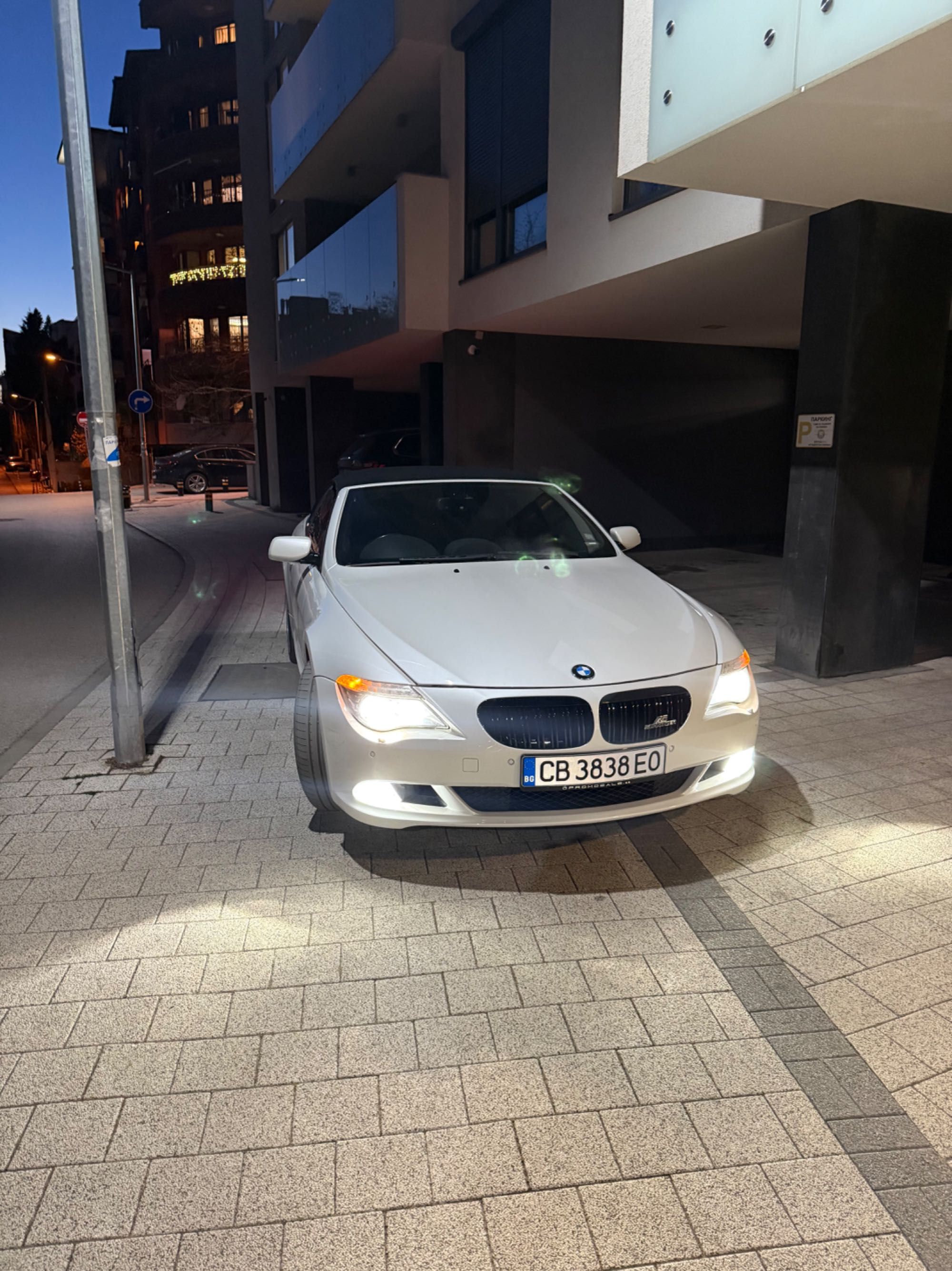 BMW 635d LCI Individual AC Schnitzer Бяла перла 2009 уникален!