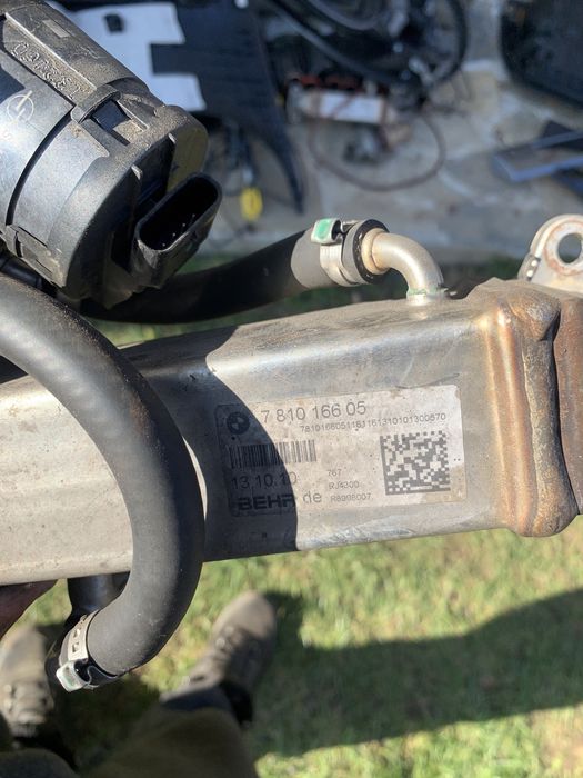Racitor  gaze cu egr bmw 118d 120d 318d 320d 143 177 cp
