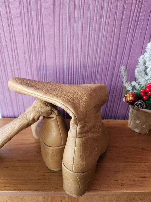 Ботуши естествена кожа - Габина