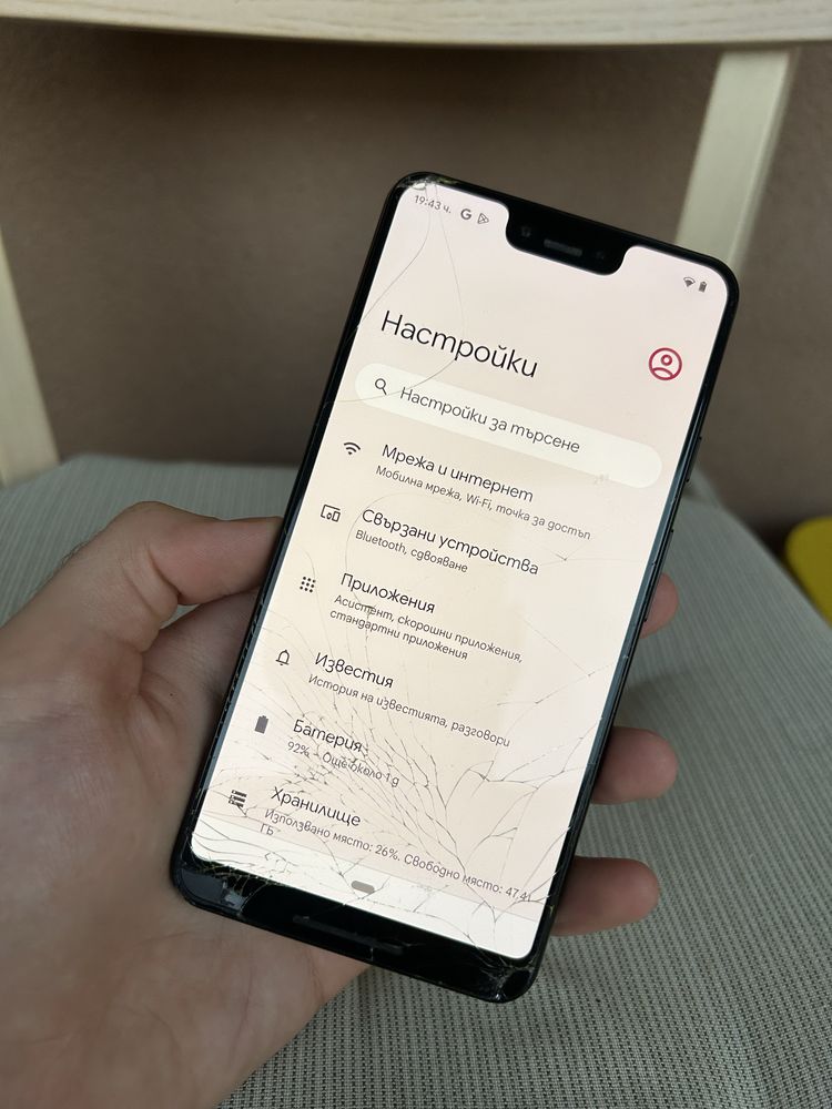 Телефон Google Pixel 3XL