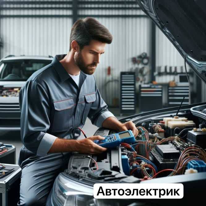 Автоэлектрик на выезд компьютерная диагностика авто электрик на вызов
