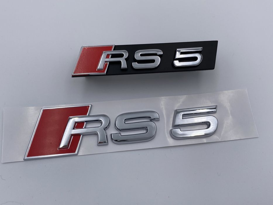 Set Embleme Audi RS5 crom