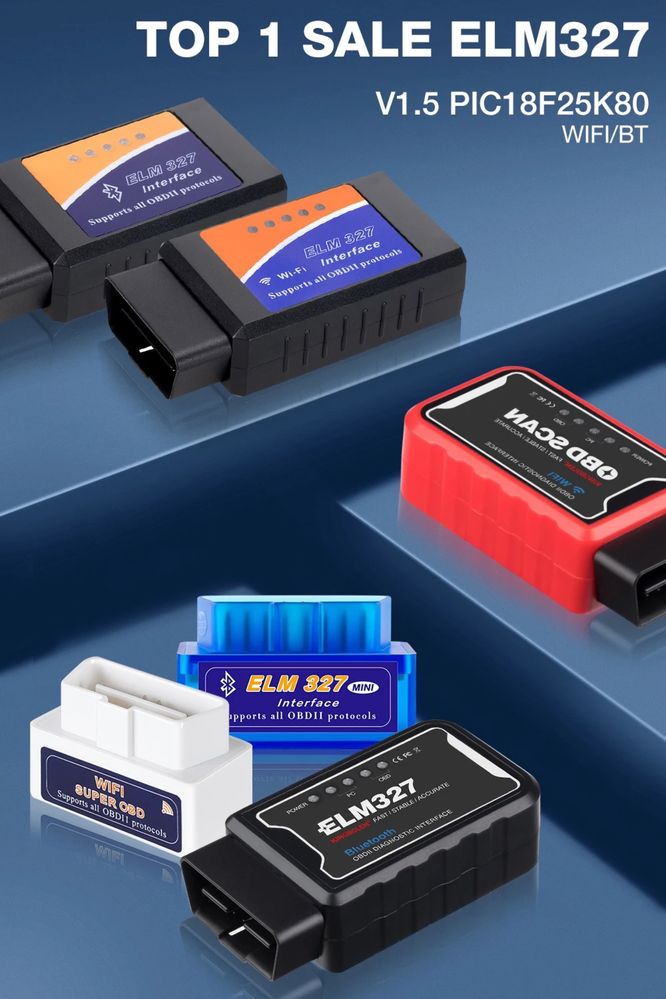 Автосканер ELM 327 OBD 2.