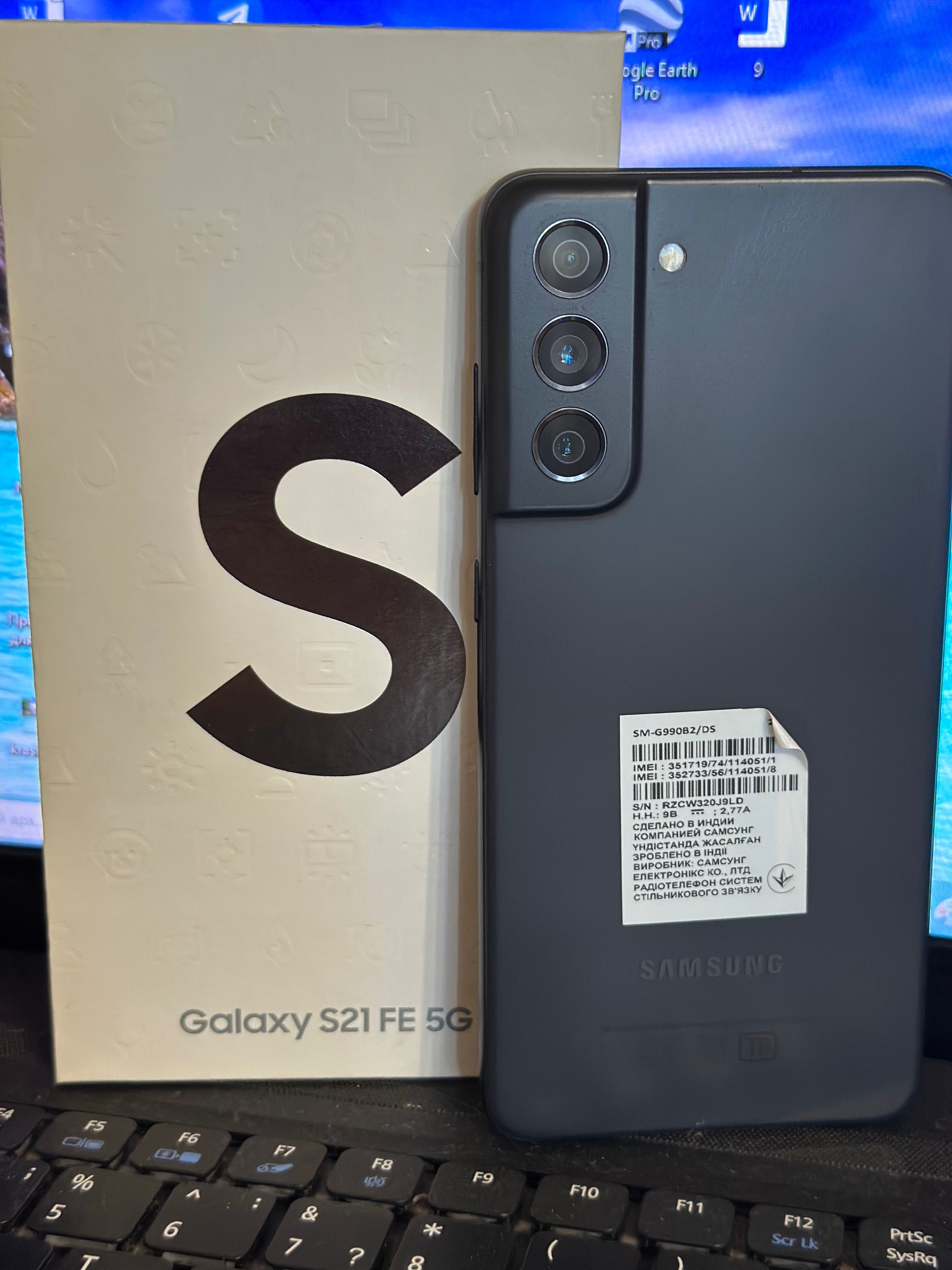 Samsung S 21 FE в отличном состоянии 256gb