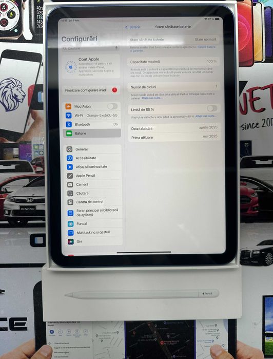 IPAD A16 128 GB / 100% BAT / APPLE PENCIL / FACTURA / CreativAmanet