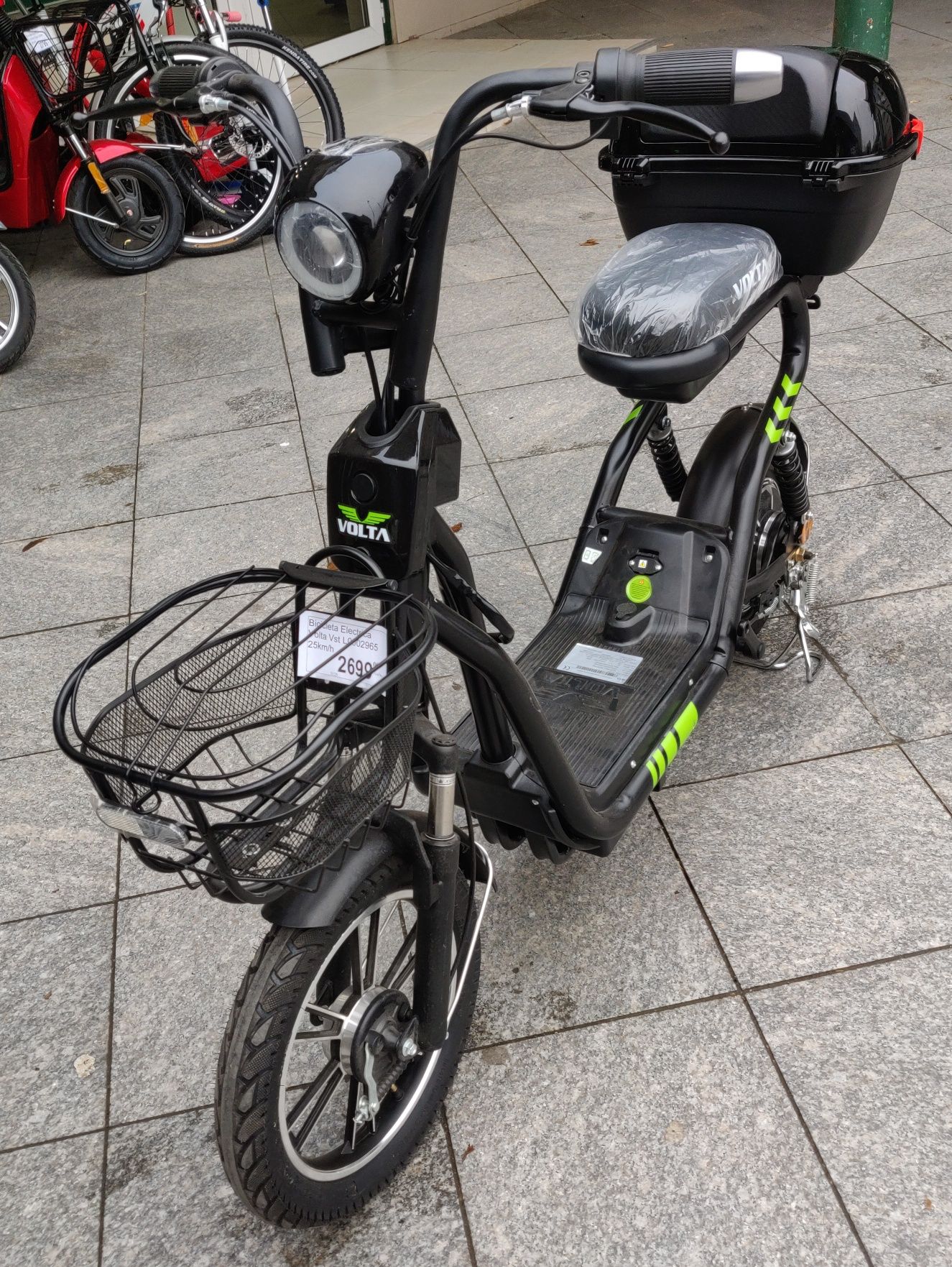 Bicicleta Electrica Deluxe VOLTA 2024, 48V 14Ah, 25Km/h NOU stoc 2024!