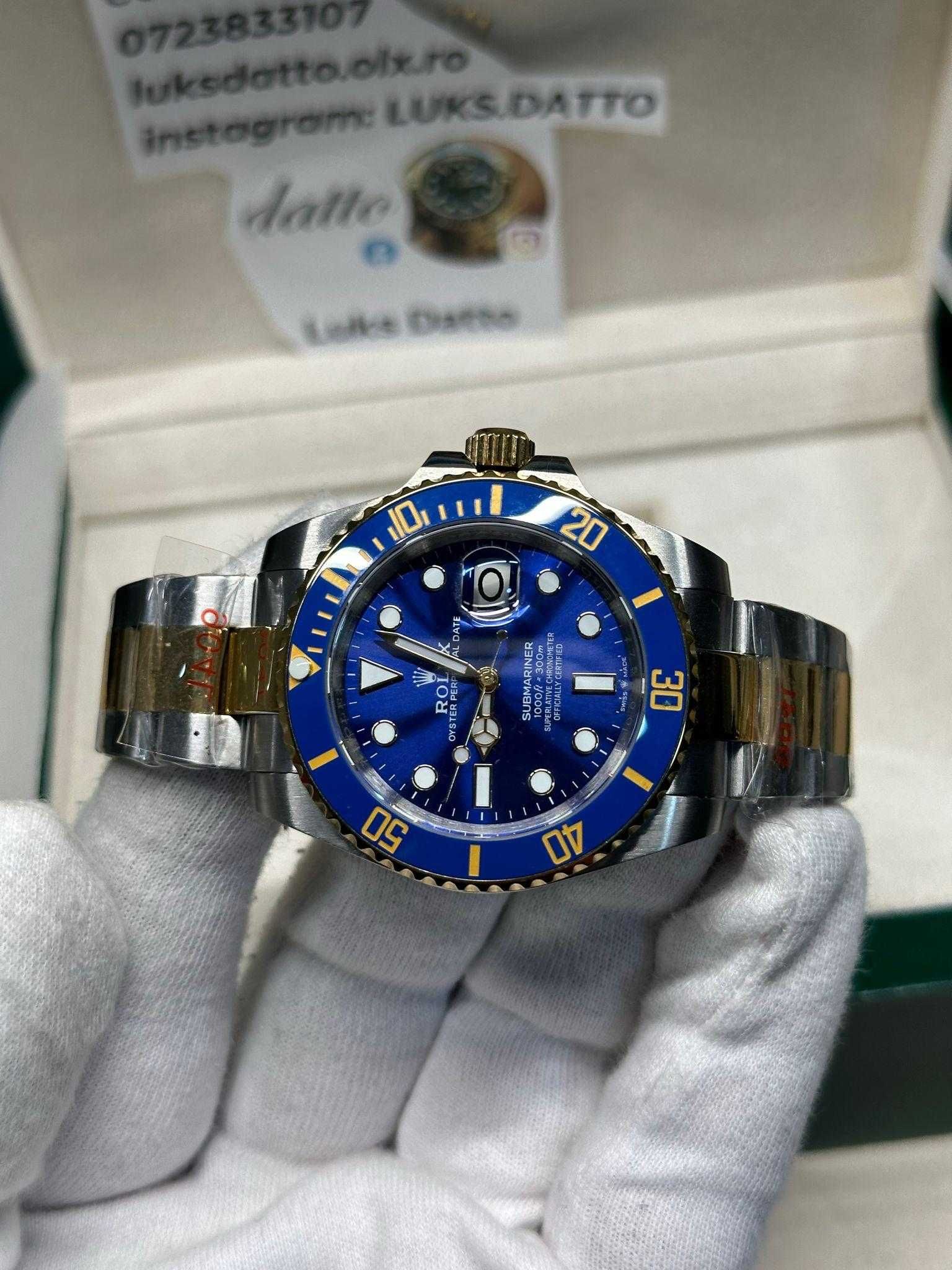 Submariner 41 MM Two Tone Blue Dial Gold Silver 1266