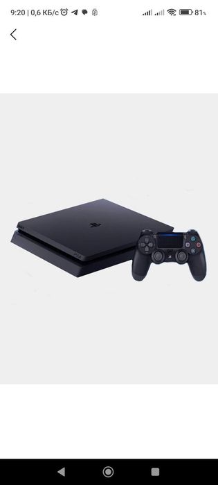Sony PlayStation 4 Slim 500g продаётся состояние отличное
