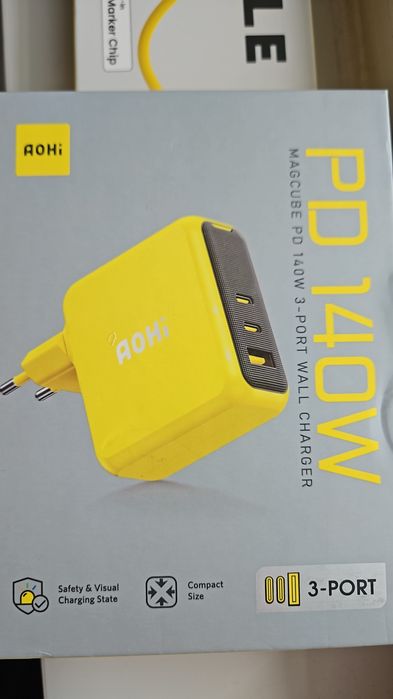140W   PD 3.1  AOHi  Magcube   fast charge Triple Smart Charge