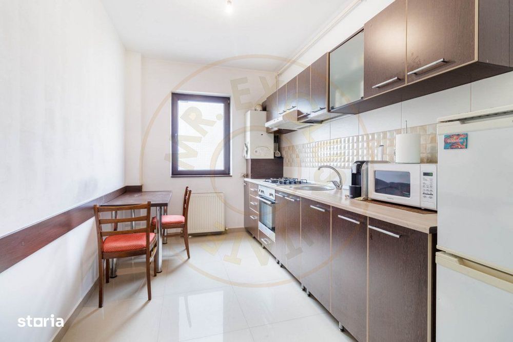 Apartament 2 camere, decomandat, parter inalt – cu curte, balcon si