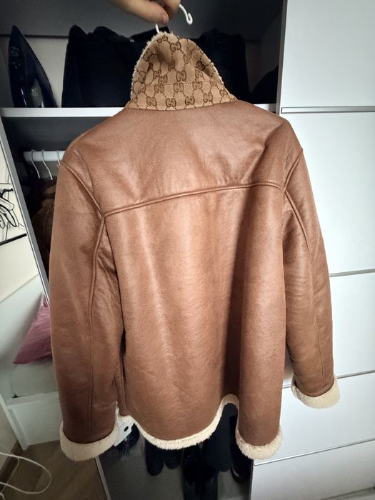 Мъжко кожено яке Gucci