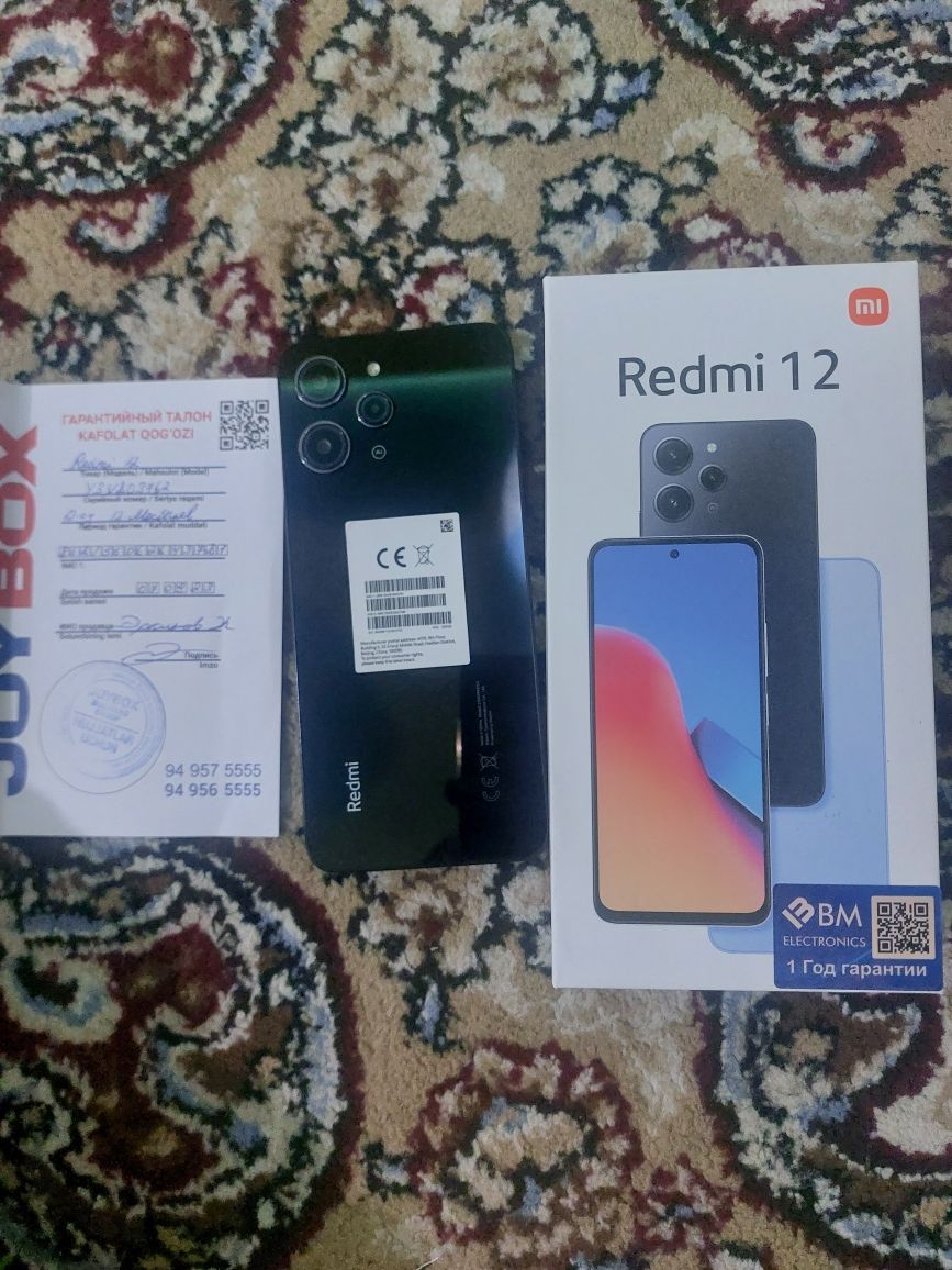 Redmi 12 8/256 sotiladi