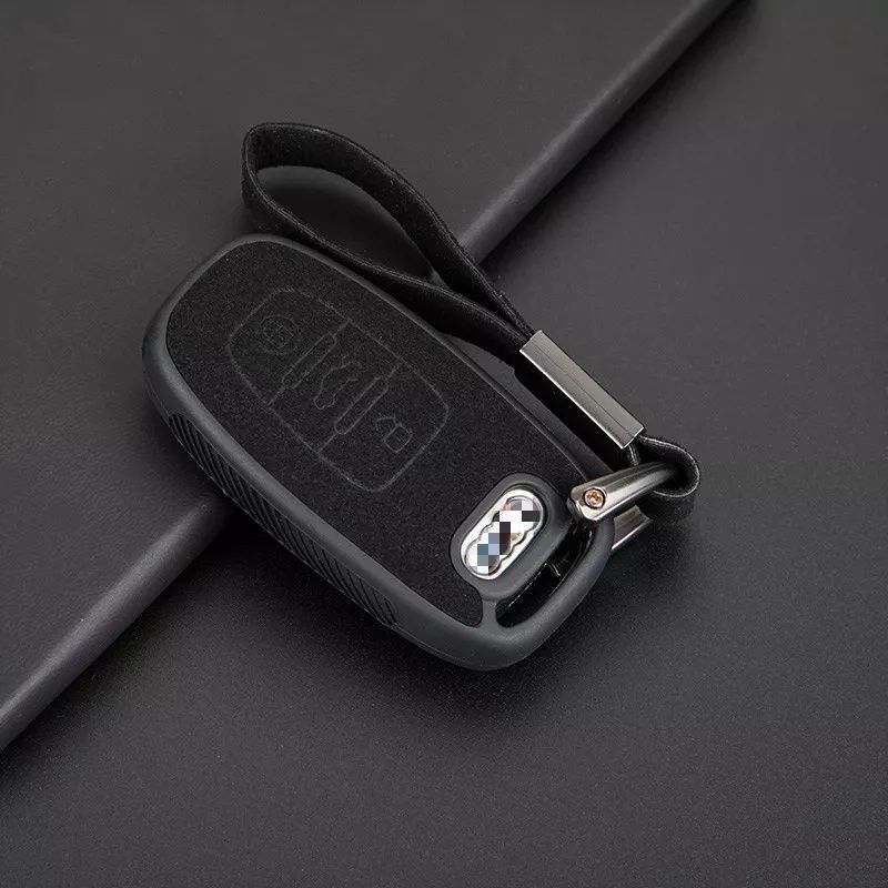 Велурен калъф за ключ Audi A5 S5 A6 S6 A7 S7 A8 S8 Q5 RS6 RS7 S8