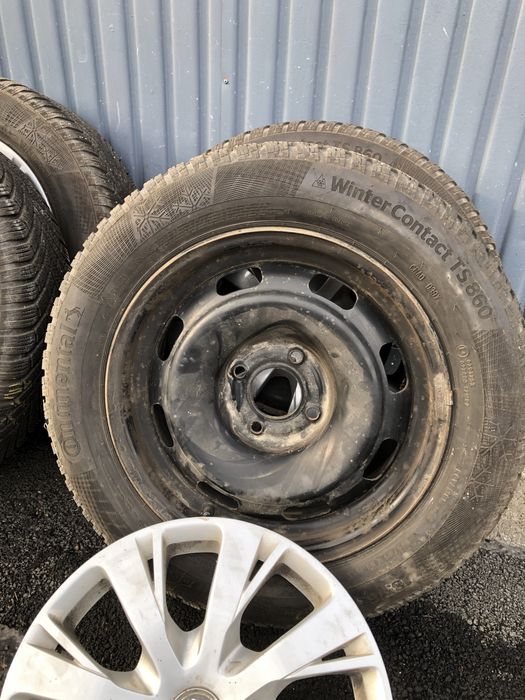 Roti iarna continental complete peugeot 4 x 108