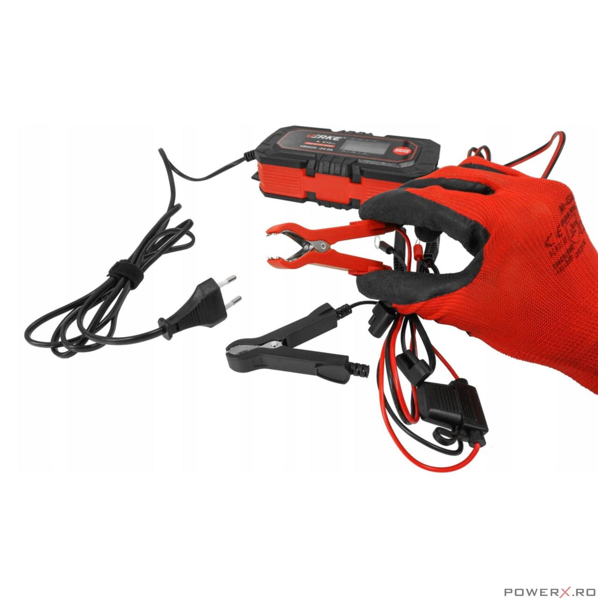 Redresor cu microprocesor, 6/12V Z4.0A, Verke