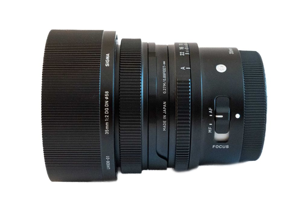 Obiectiv foto Sigma 35mm F2 DG DN pentru Sony