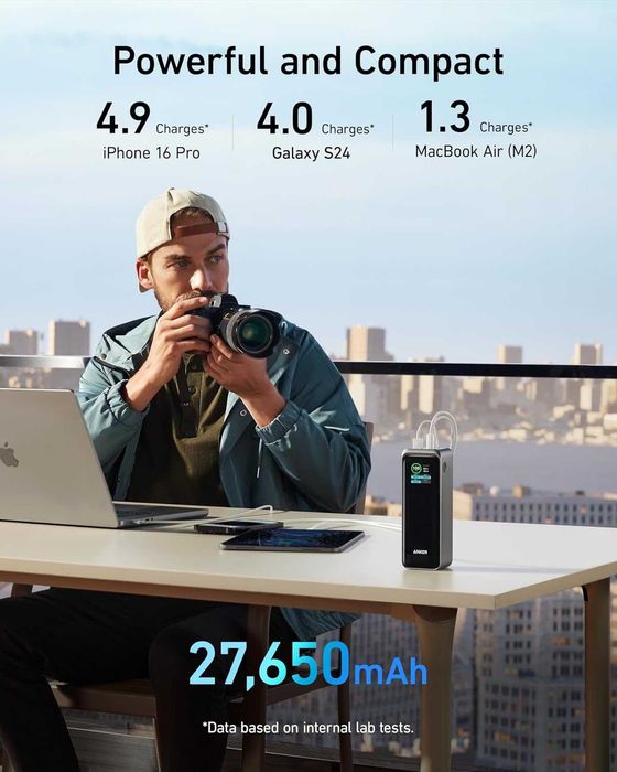 Anker Prime 27650mAh 250W — Сверхмощный Powerbank. Есть доставка