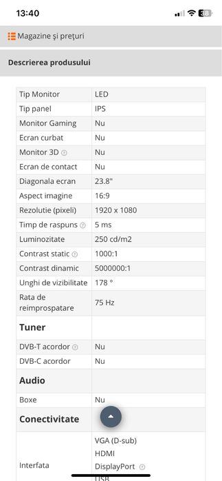 Apple mini mac i5 8gb DDR 4 , si monitor samsung