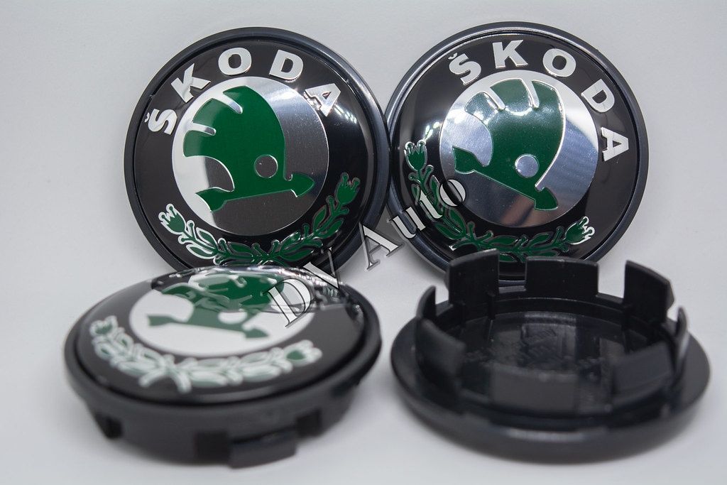 Емблеми преден капак,багажник и Капачки за Джанти Шкода / Skoda