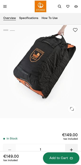 Stokke PramPack чанта за количка