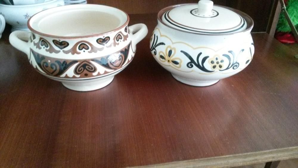 супницы из керамики и фоянса