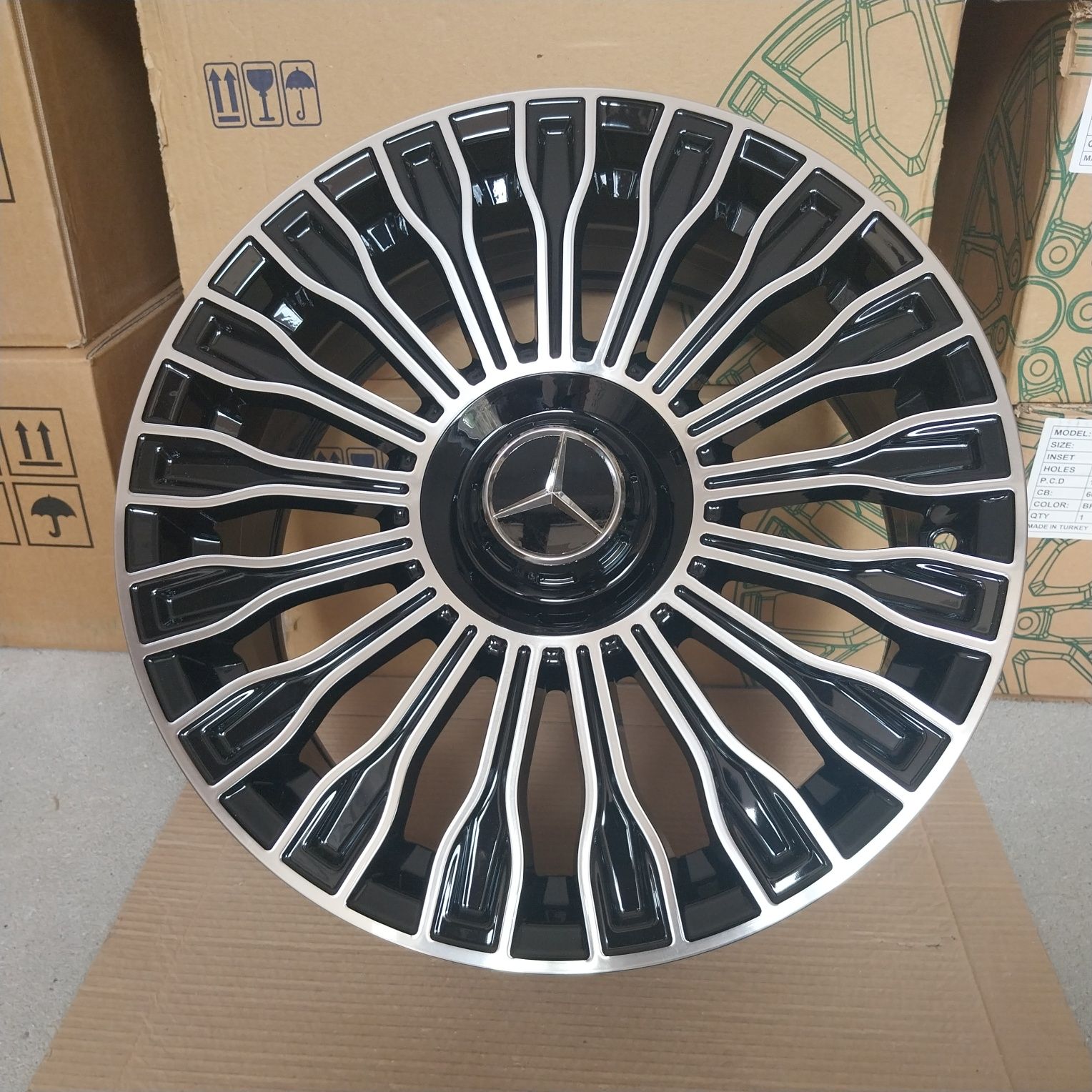17"нови джанти за Mercedes Мерцедес 5×112 Вито,а,с,е,cla,s-класа и др