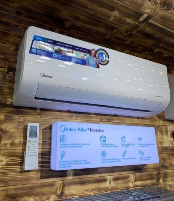 Кондиционер Midea (12) Inverter Model: ALBA (Low voltage) Доставка