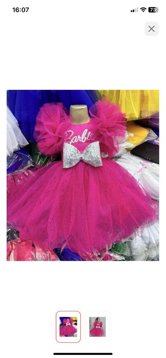 Платье барби на 3-4 года