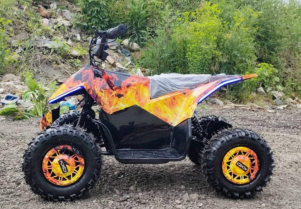 Atv kxd pro Germany electric de 500w cu 3 viteze roti pe 6 inch