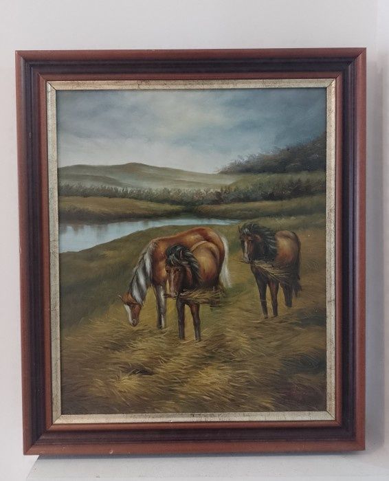 Tablou Ulei pe pânză o lucrare  semnată de o foart