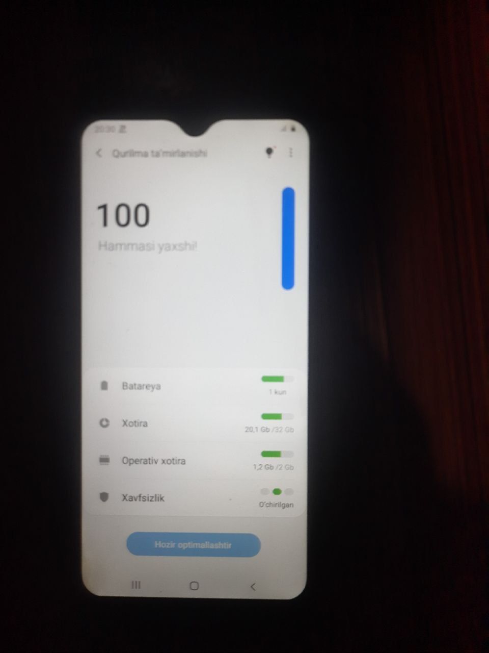 Samsung galaxy A10 Sotiladi.Hotirasi 32