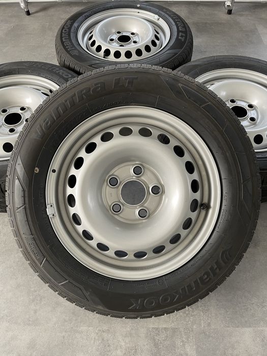 Jante Roti 16 VW Transporter T5 T6 Multivan anvelope 205 65 R16C vară