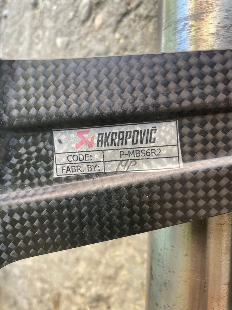 Akrapovic Gsxr 750/600 slip-on