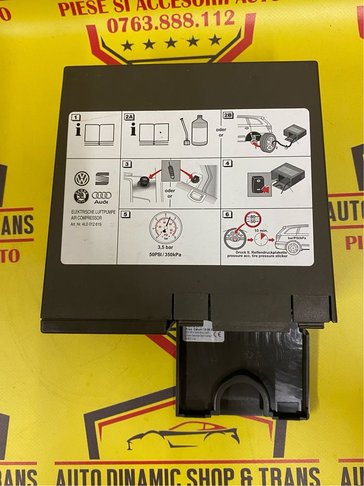 Compresor auto umflat roti Original Audi Q7 4L0012615 SUV