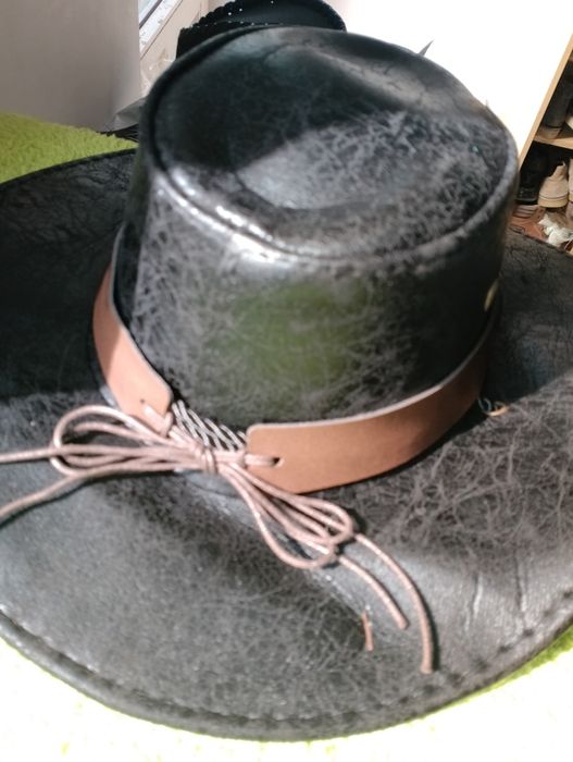 Palarie cowboy piele