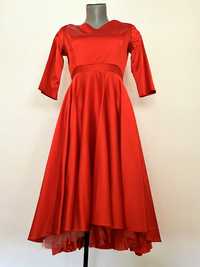 Rochie elegantă roșu viu M